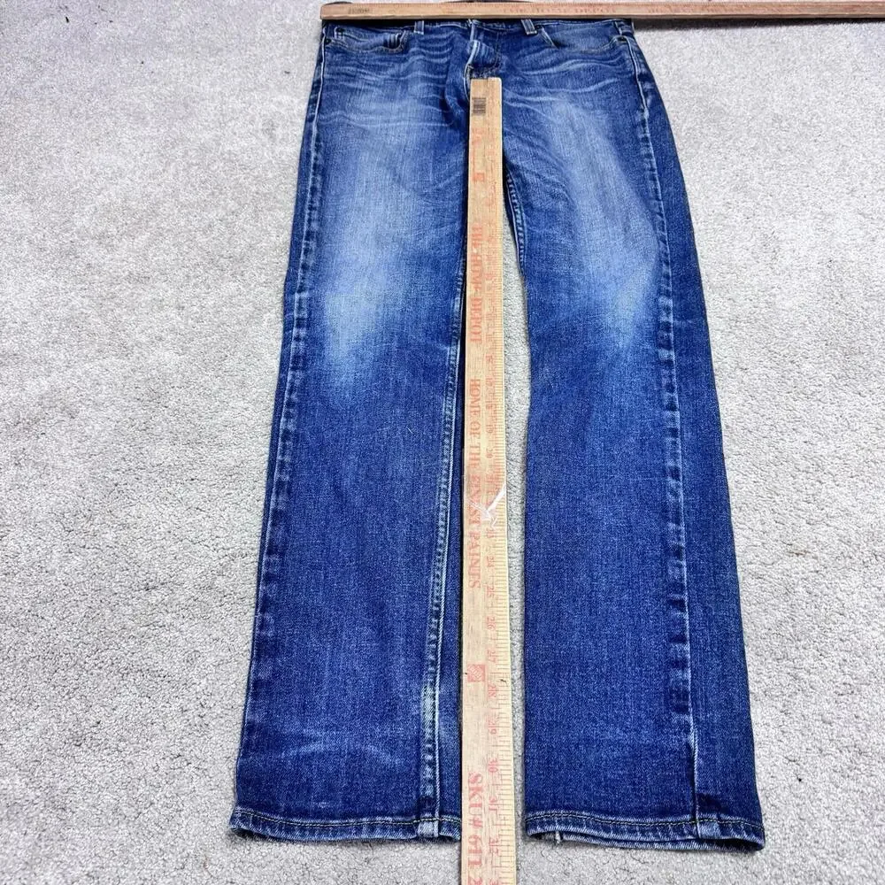 Hollister Jeans Men’s Blue Skinny Pockets Size 30x32